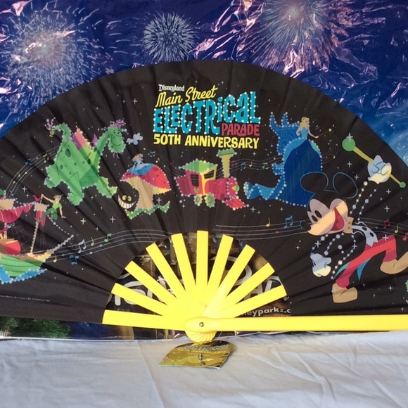Disney parks folding fan new - Picture 2 of 10